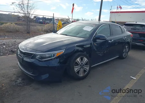 2018 Kia Optima Hybrid Ex from USA, damaged, VIN KNAGU4LE7J5023844